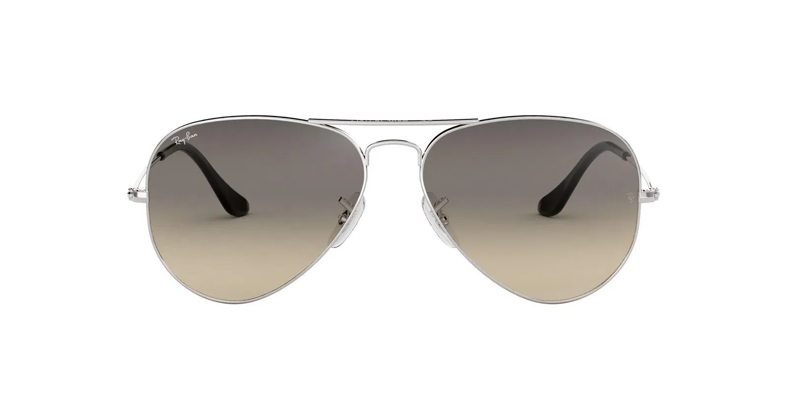 Ray Ban RB 3025 Aviator Large Metal Sunglasses - Medium - 58mm - Silver - view 13
